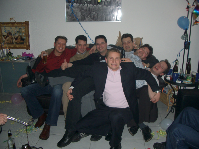 Die Kluse am Silvesterabend 2005